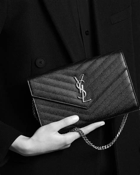 ysl otl portefeuille femme|WALLETS ON CHAIN .